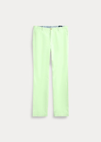 Pantalones Chinos Polo Ralph Lauren Hombre Verdes - Stretch Classic Fit - YNLVH4063